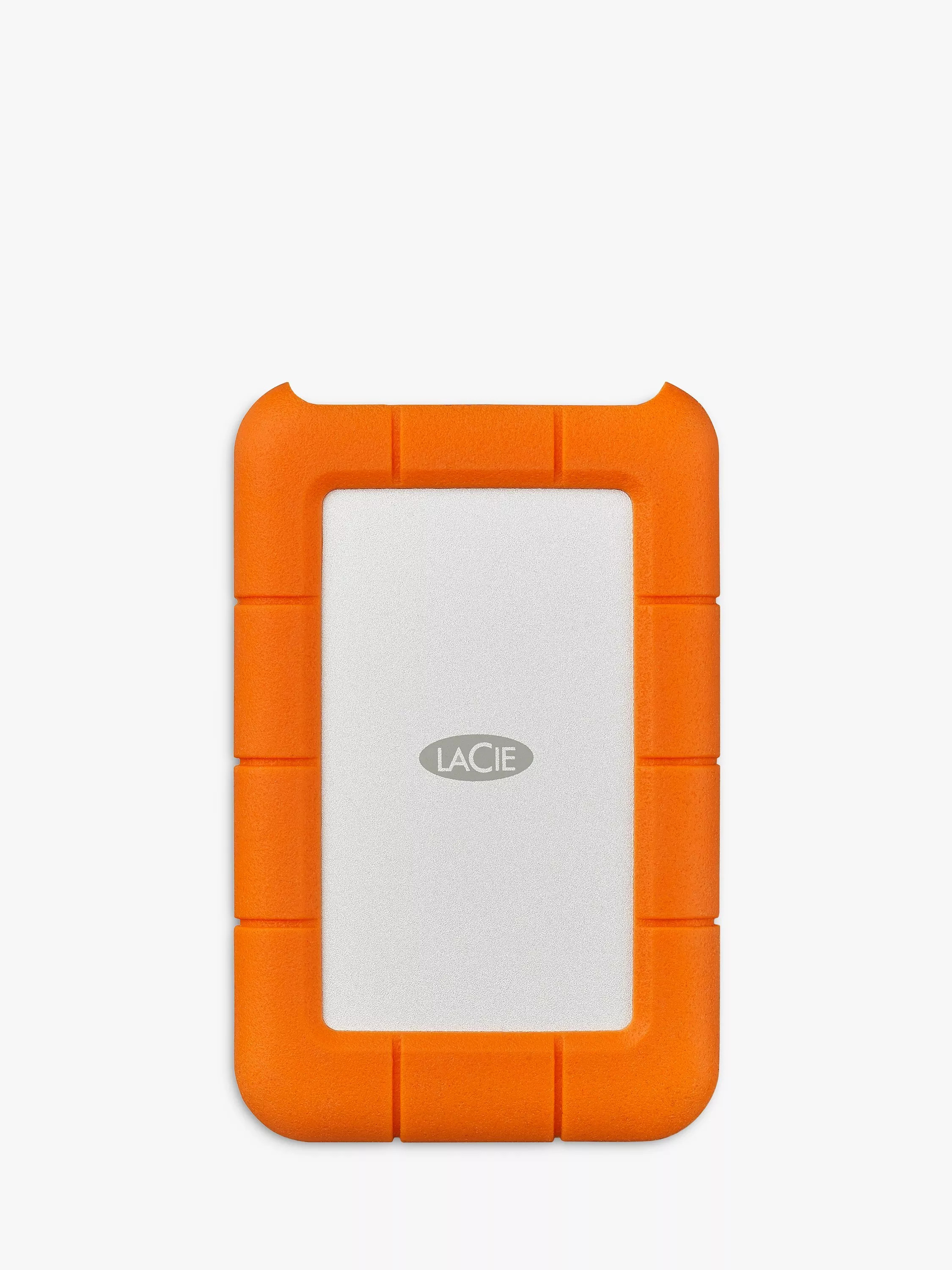 Rugged External Hard Disk Drive, 1TB, USB Type-C, Orange | John Lewis (UK)