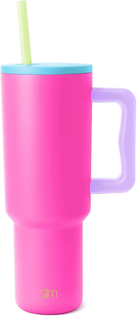 Simple Modern 40 oz Trek Tumbler with Handle and Straw Lid | Cup Holder Friendly Insulated Stainl... | Amazon (US)