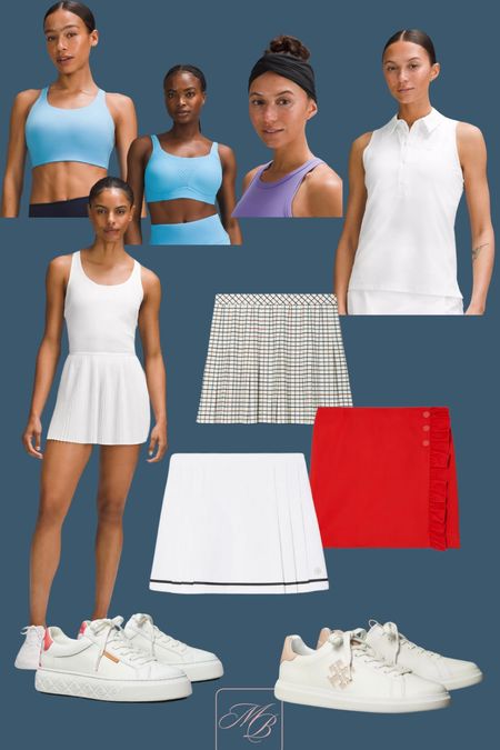 Some of my favorite activewear. The tennis skirts are on major sale. I love the headbands from Lululemon for my workouts, too!

Over 50, over 40, athletic wear, supportive workout bra, tennis dress, workout clothes. 



#LTKfitness #LTKActive #LTKover40