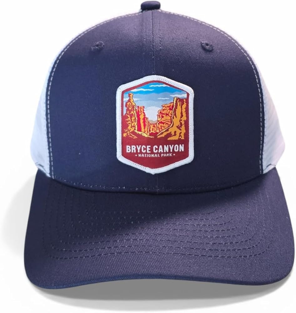 Bryce Canyon Trucker Hat w/National Park Woven Patch | Amazon (US)