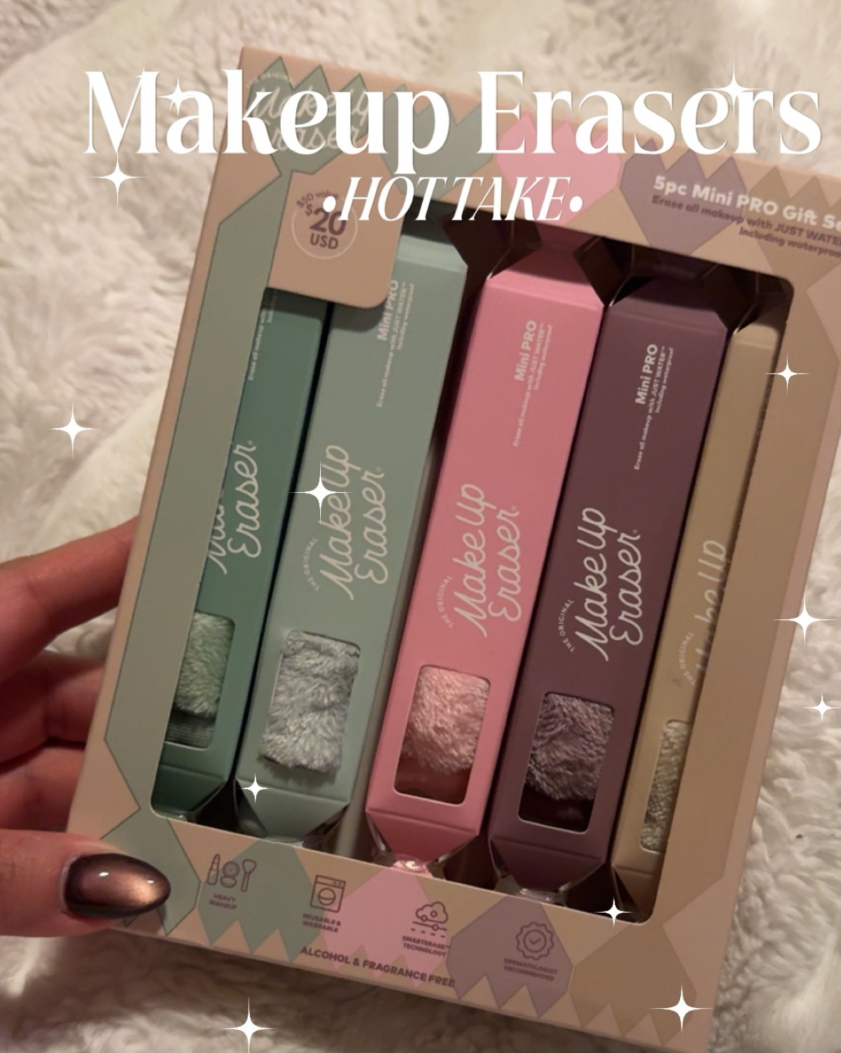 Hola friends Target has this 4 piece set of Makeup Erasers. I love these and they are reusable and machine wash safe! These take off my makeup so well! You can gift these set or use each as a stocking stuffer. 



#LTKGiftGuide #LTKHoliday #LTKBeauty
