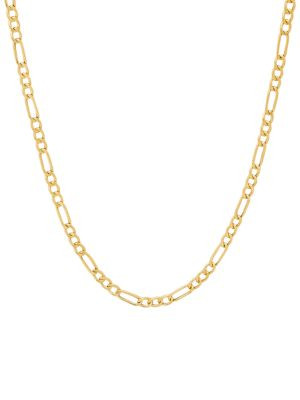 Saks Fifth Avenue 14K Yellow Gold Figaro Chain Necklace on SALE | Saks OFF 5TH | Saks Fifth Avenue OFF 5TH