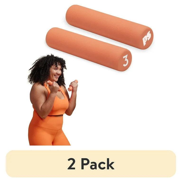 (2 pack) POPSUGAR 3lb Neoprene Dumbbell | Walmart (US)