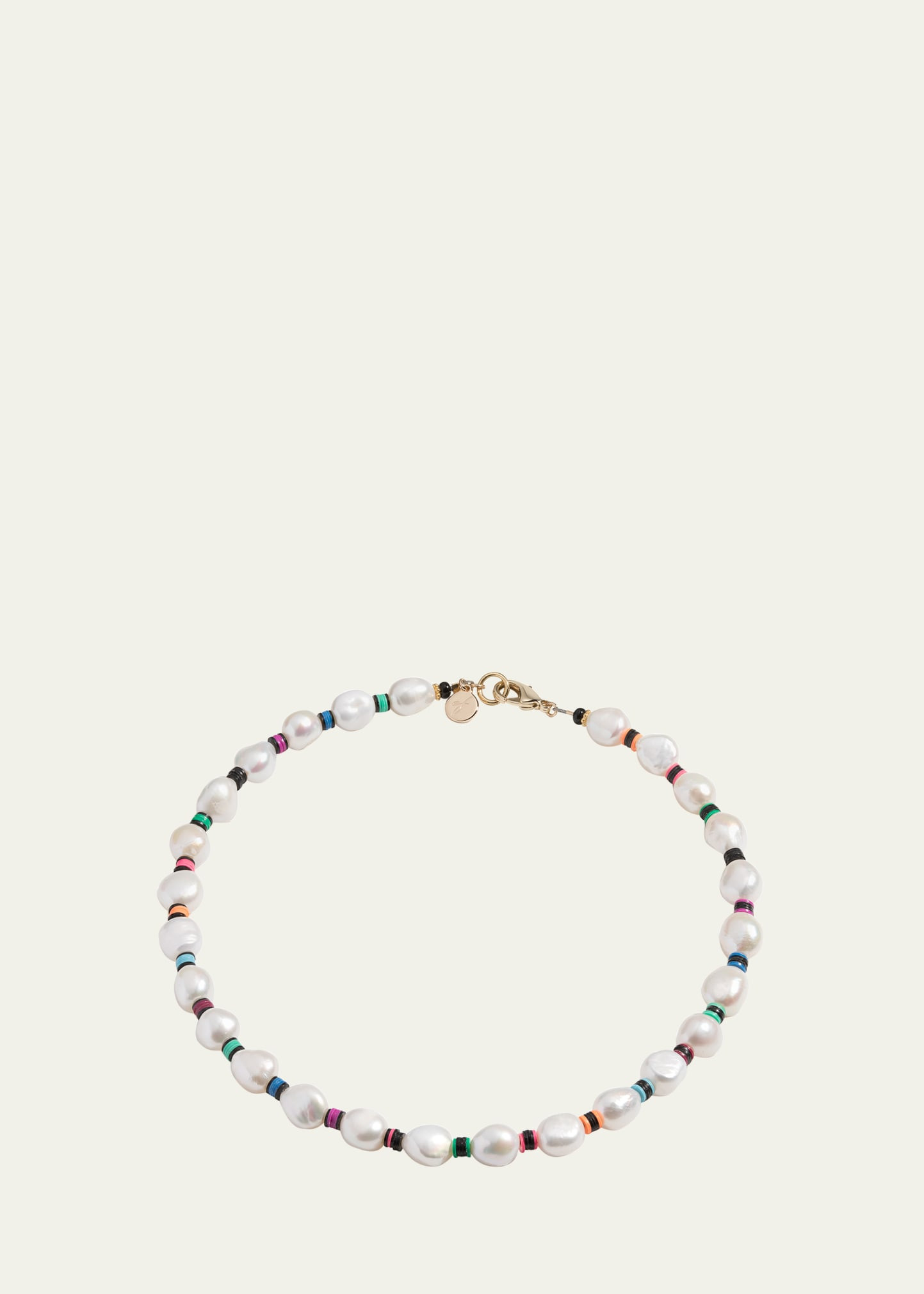 Francis Necklace with Freshwater Pearls and Heishi Beads | Bergdorf Goodman