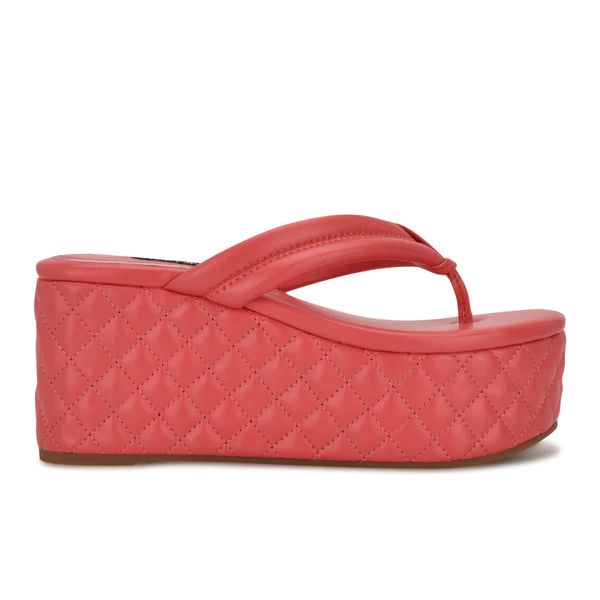 Newya Platform Thong Sandals | Nine West (US)