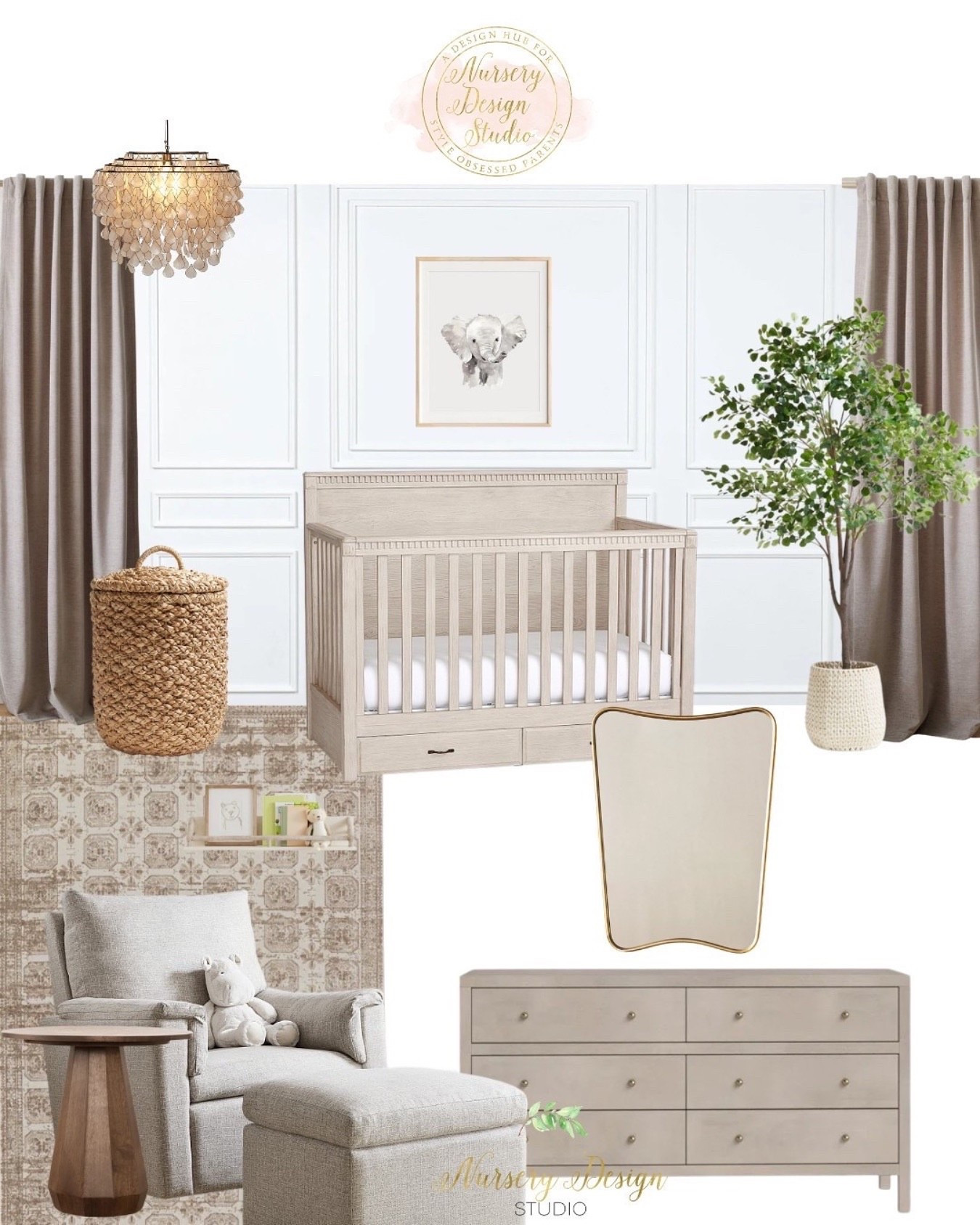 Harrison’s nursery is a quiet luxury design with a hint of sophistication. 💗



#LTKBump #LTKBaby #LTKKids