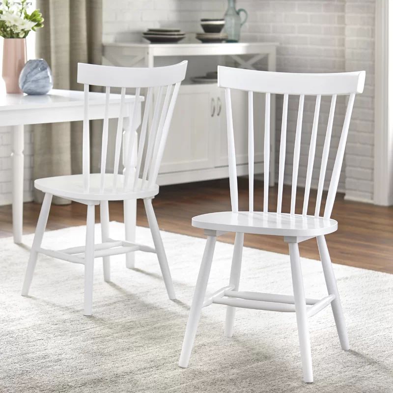 Roudebush Solid Wood Dining Chair (Set of 2) | Wayfair North America