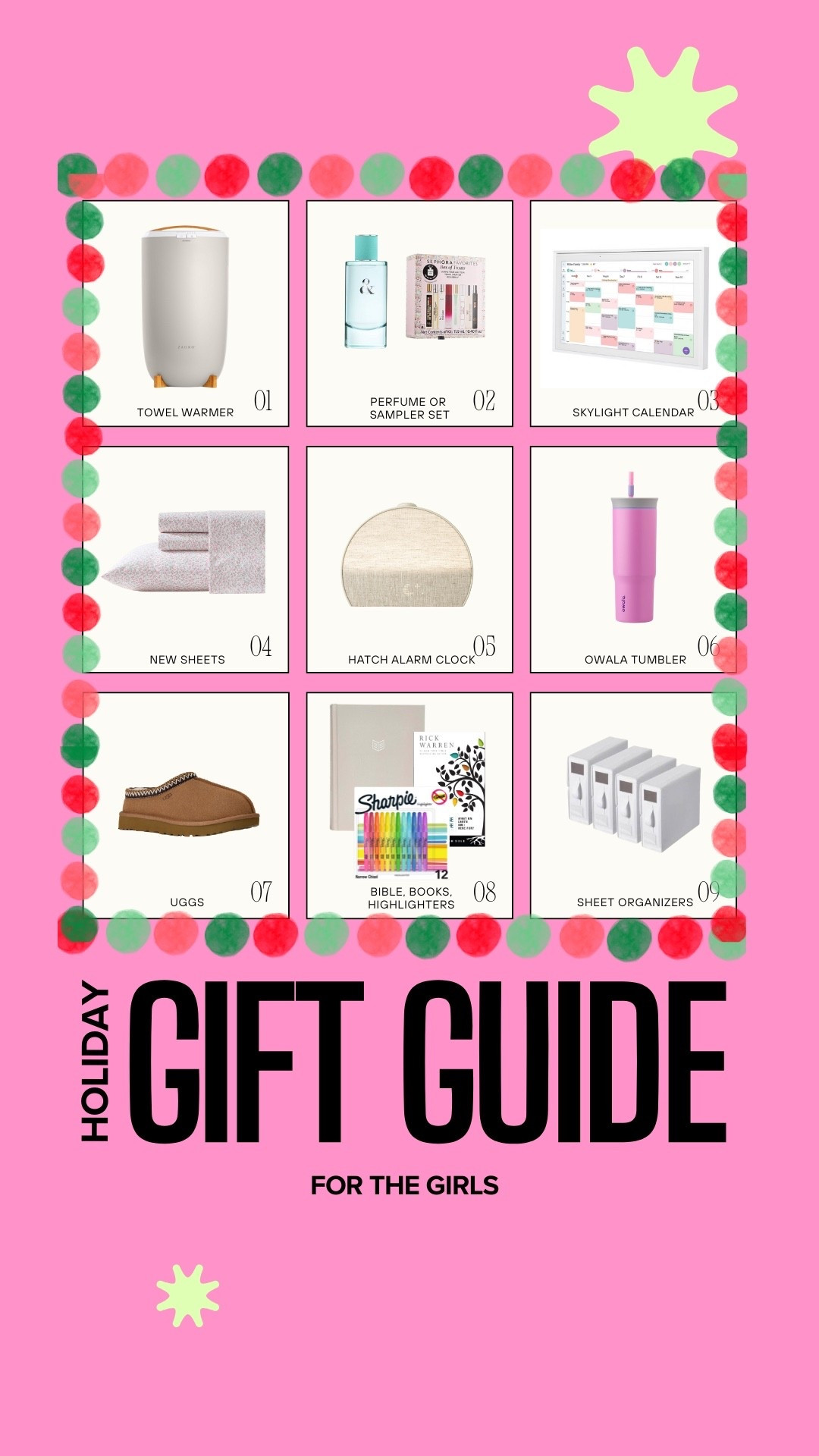 Looking for the perfect gift for your mom, sister, friend, or yourself? This holiday gift guide for women has all the cozy, cute, and practical finds she’ll love. From beauty must-haves and comfy favorites to faith gifts, accessories and home gifts, these ideas are perfect for every girl on your list. ✨

#ChristmasGiftsForHer #HolidayGiftGuide #GiftIdeasForWomen

#LTKGiftGuide #LTKHoliday #LTKFindsUnder100
