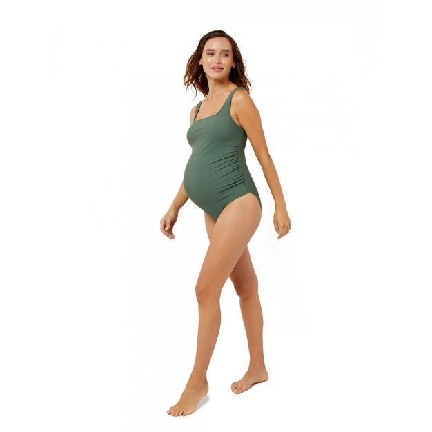 A Pea in the Pod-Square Neck Classic Maternity Swimsuit | Target