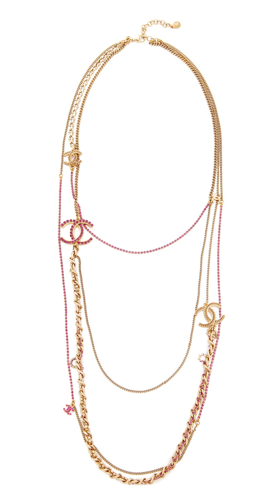 What Goes Around Comes Around Chanel Strands Necklace | Shopbop