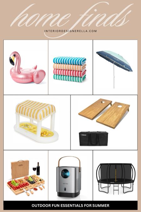Shop these fun outdoor essentials for summer from Amazon Home! Scroll down to shop! Xo!

#LTKSwim #LTKHome #LTKSeasonal