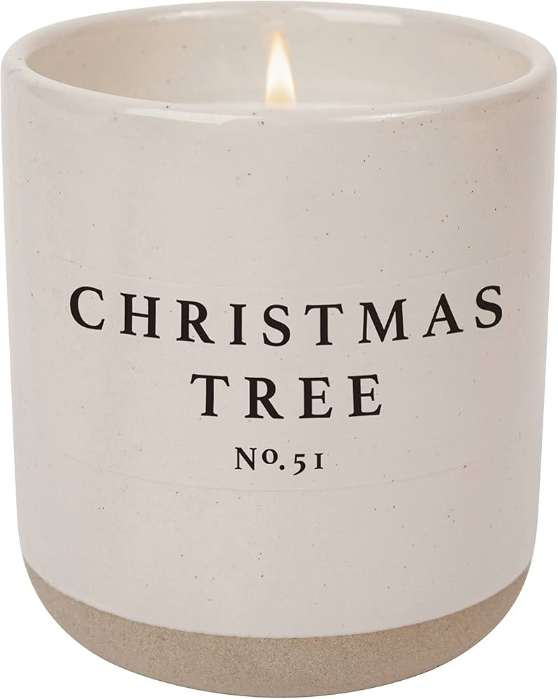 Sweet Water Decor Christmas Tree Soy Candle | Pine Needles, Evergreen, Spearmint, Cinnamon, Cypre... | Amazon (US)