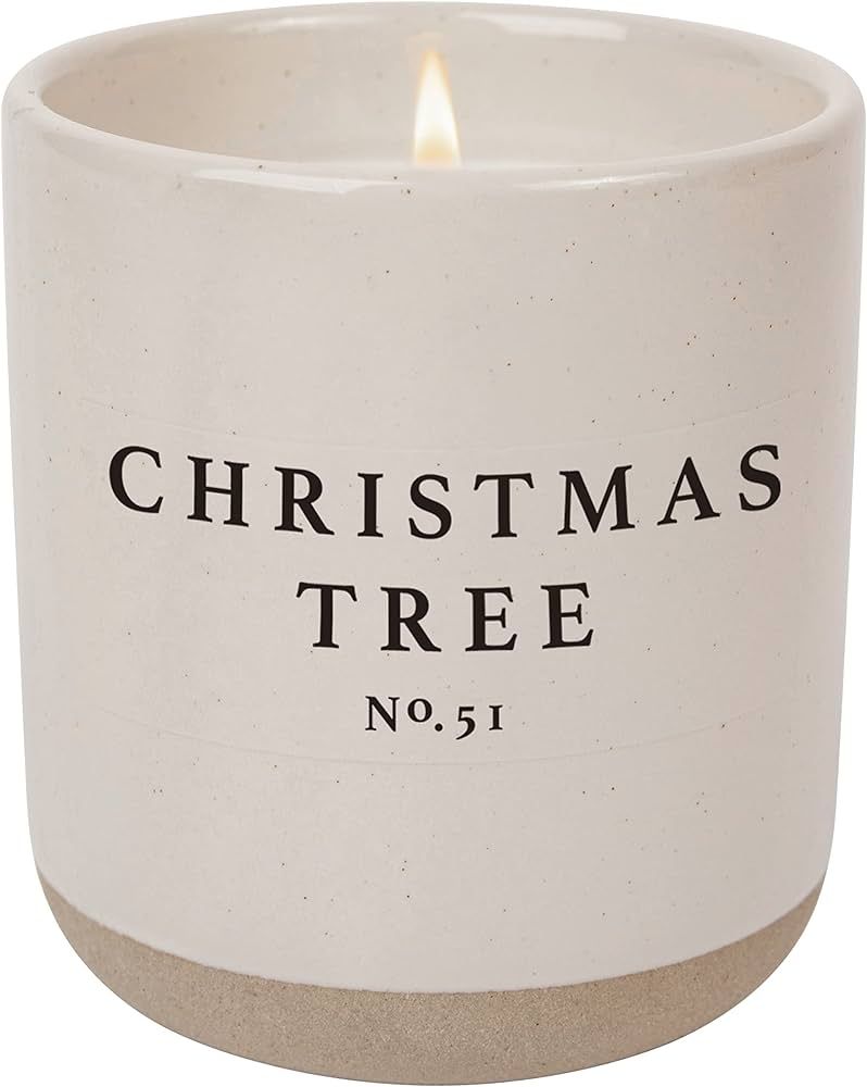 Sweet Water Decor Christmas Tree Soy Candle | Pine Needles, Evergreen, Spearmint, Cinnamon, Cypre... | Amazon (US)