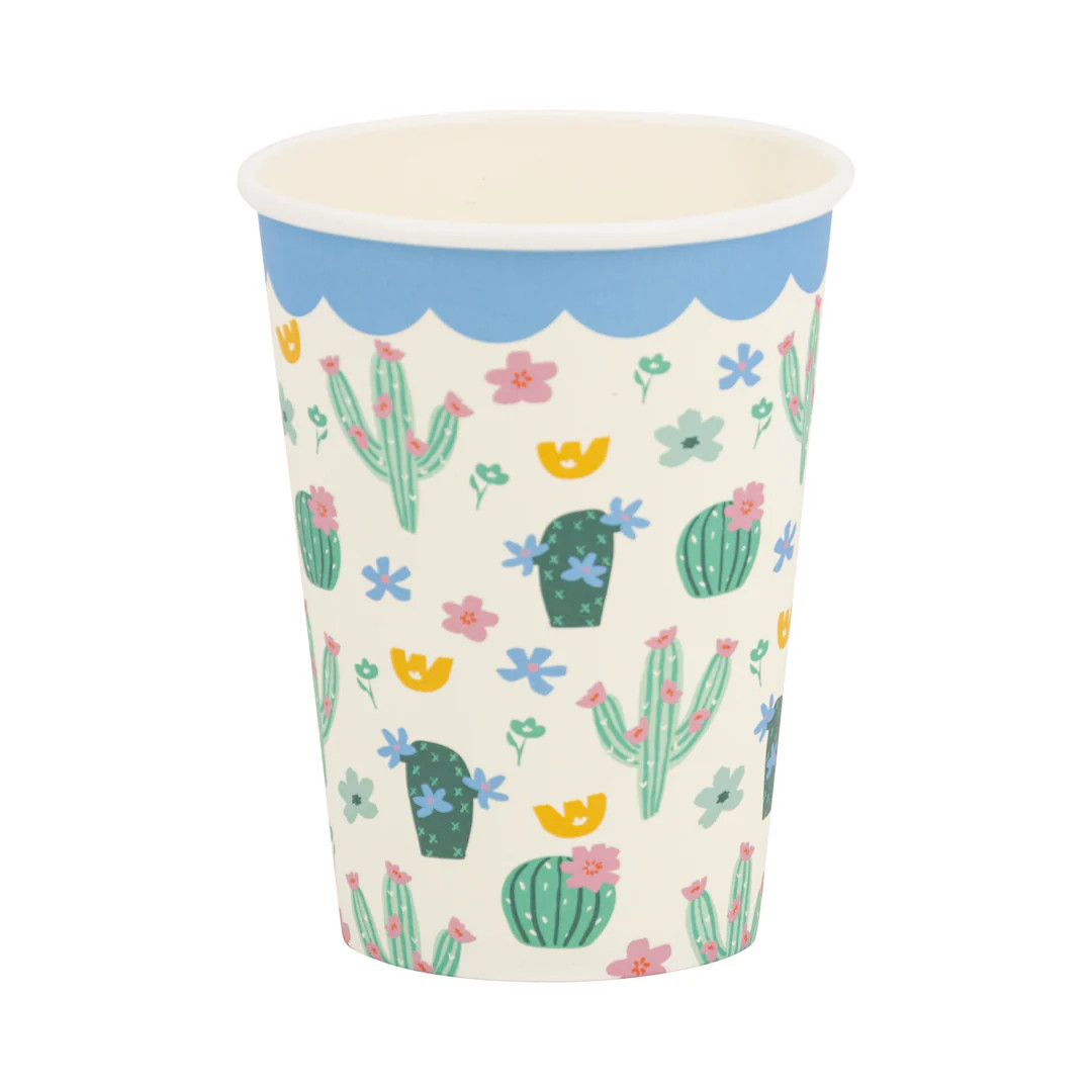 Fiesta Cacti Paper Cup | My Mind's Eye