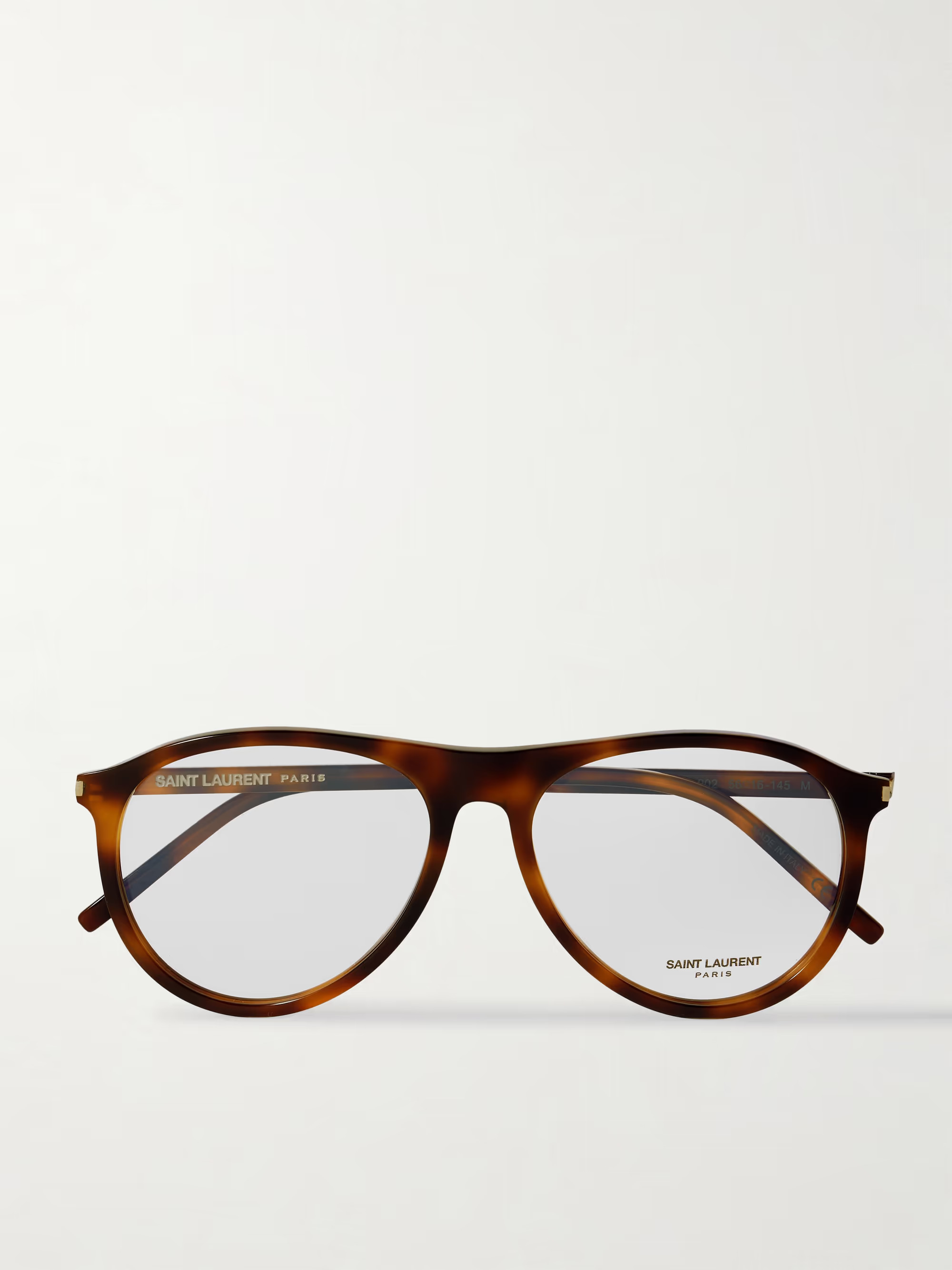 Aviator-style tortoiseshell acetate optical glasses | NET-A-PORTER (UK & EU)