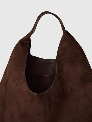 Vegan Suede Slouchy Tote Bag | Gap (CA)