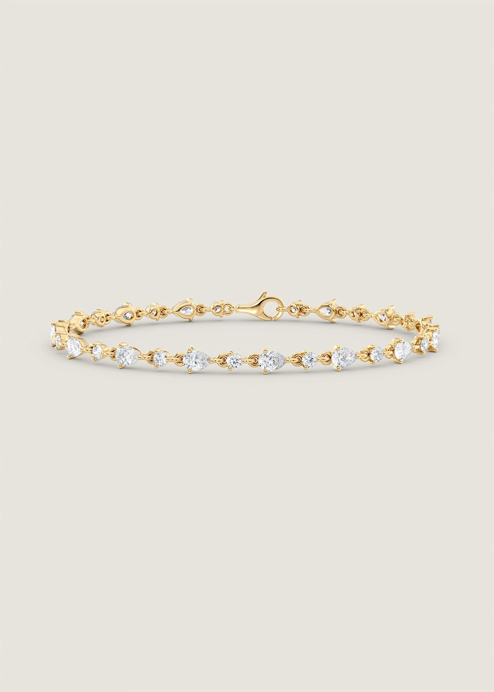 Juliette Diamond Tennis Bracelet 14k Yellow Gold | Kinn Studio | Kinn Studio