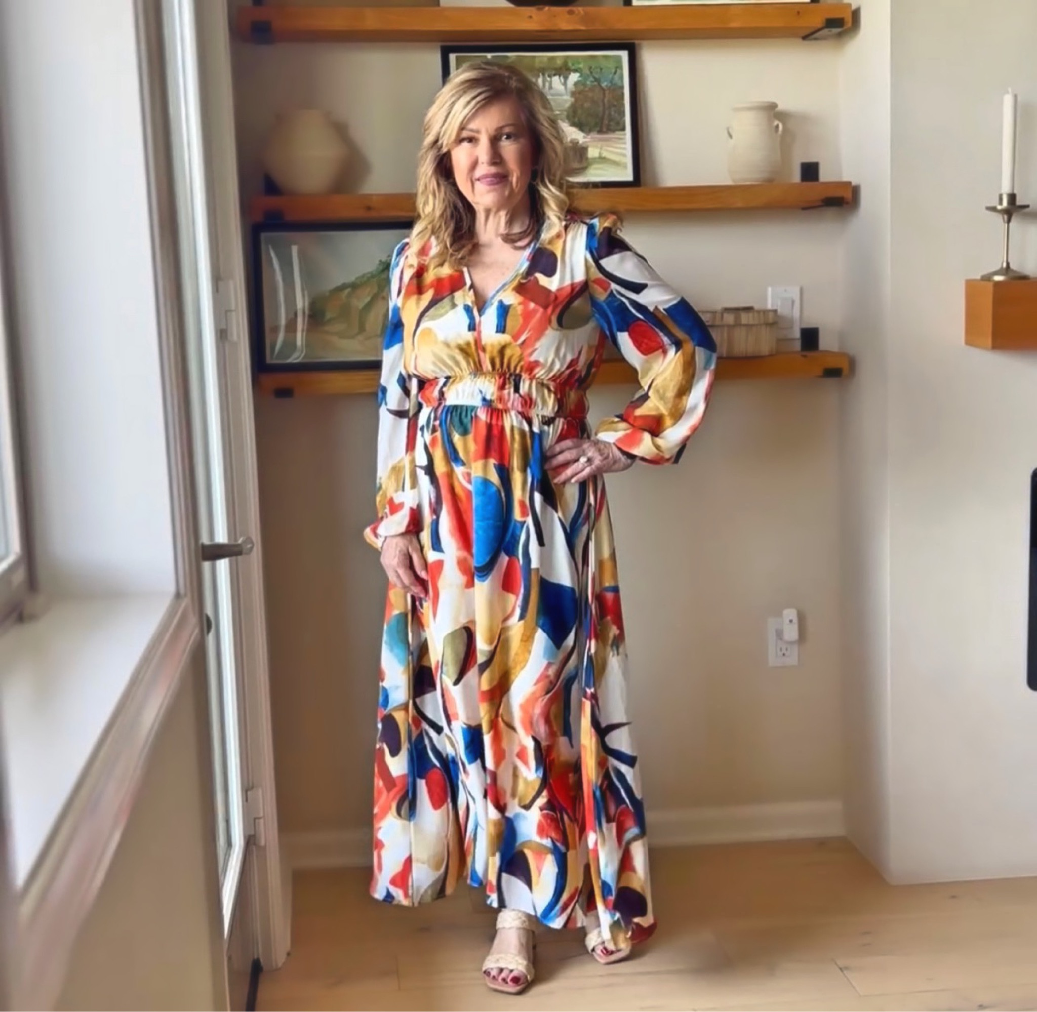 Spring has sprung! 🌸 This colorful dress from Amazon is the perfect spring dress!

spring dresses / beige sandals / spring outfits

#LTKparties #LTKover40 #LTKfindsunder50