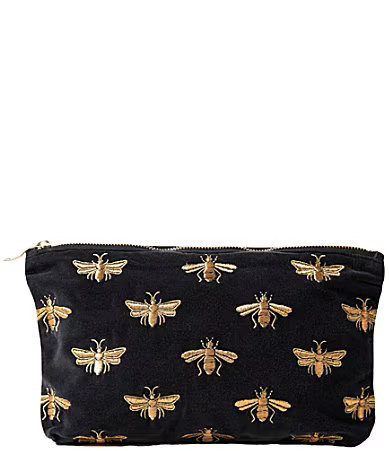Elizabeth Scarlett Honey Bee Everyday Pouch - Charcoal | Dillard's