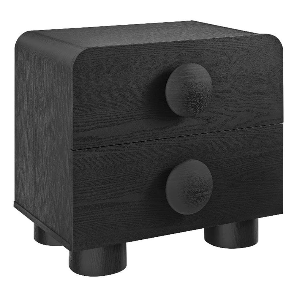 Modway Sonnet 2-Drawer Nightstand in Black | Amazon (US)