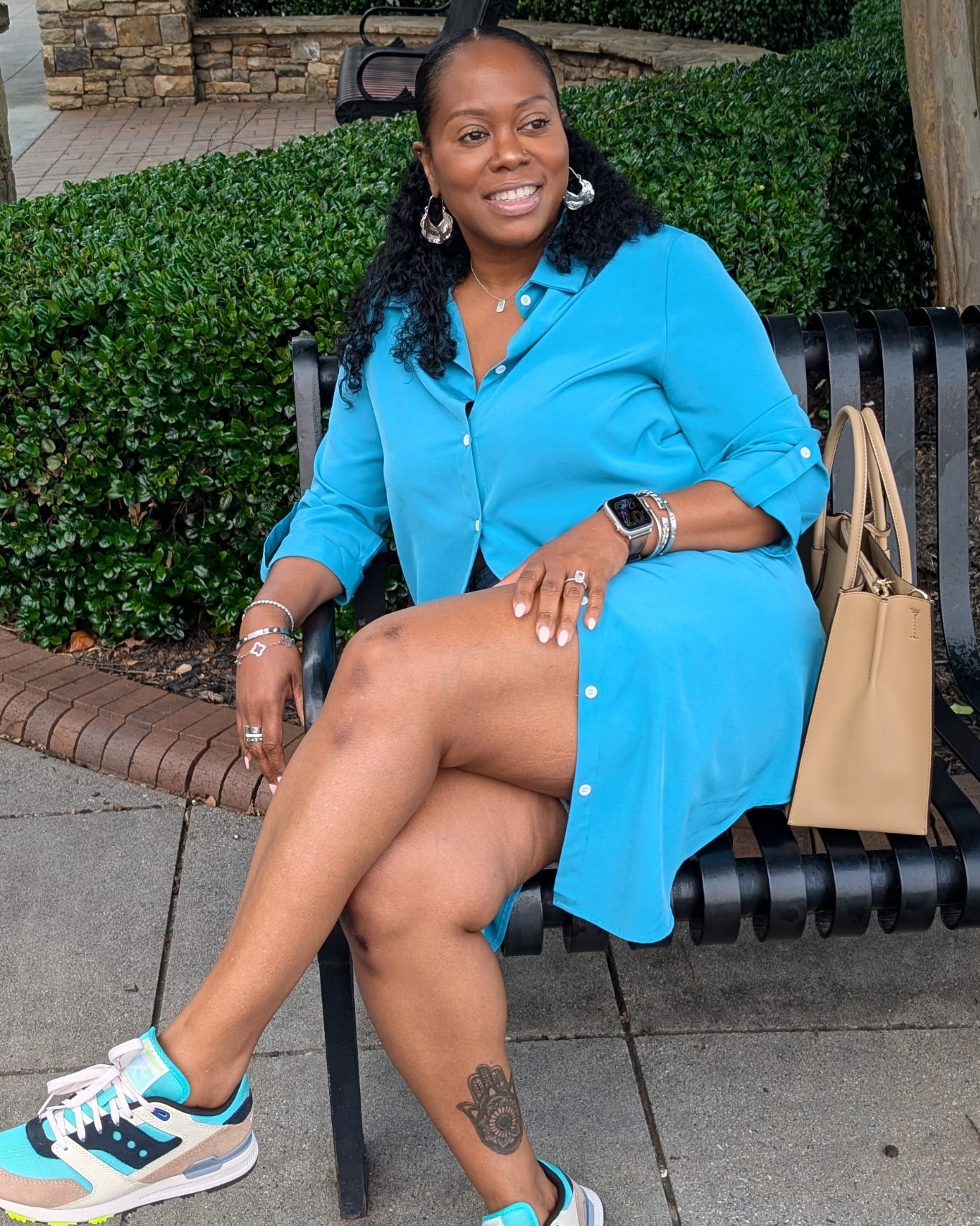 Relaxed and polished in a button-down tunic top, denim shorts, Saucony kicks for a pop of color, and a classic Michael Kors tote to pull it all together.

Tunic top L | Denim shorts 10 | Saucony kicks | Michael Kors purse 

Soft life, styled right. ✨

#LTKStyle #EffortlessChic #ShirtDressSeason #Over40AndFly #SauconyStyle #MichaelKorsBag #WeekendWear #StyleWithEase #LTKAtlanta #SoftLifeStyledRight #ImTashaMack #CasualChic

#LTKStyleTip #LTKShoeCrush #LTKOver40