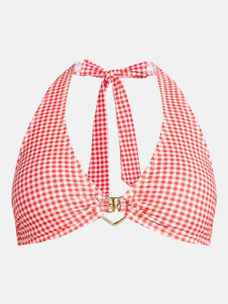 No Boundaries Bootin Babe Halter Bikini Top, Women's XXS-XXL | Walmart (US)