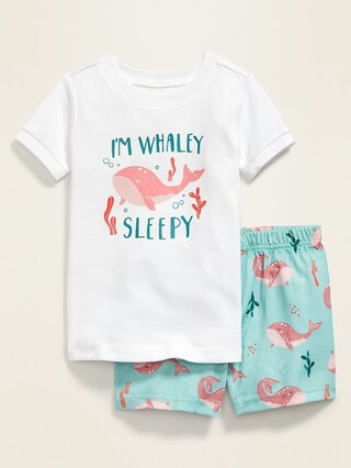 Graphic Pajama Set for Toddler Girls & Baby | Old Navy (US)