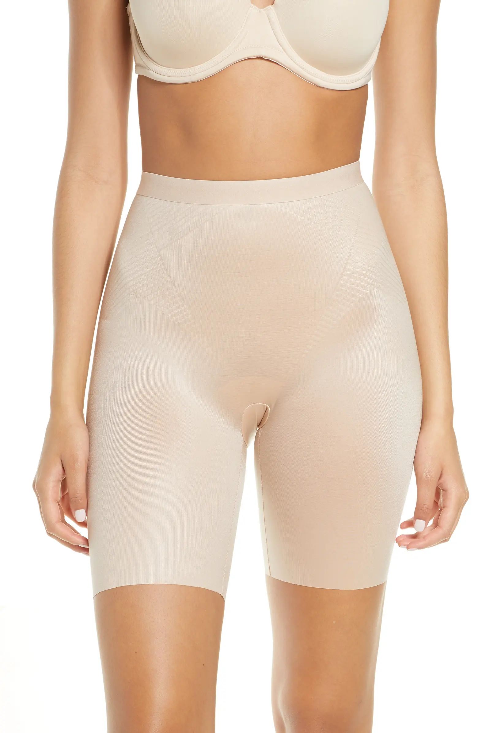 SPANX® Thinstincts® 2.0 Mid Thigh Shorts | Nordstrom | Nordstrom