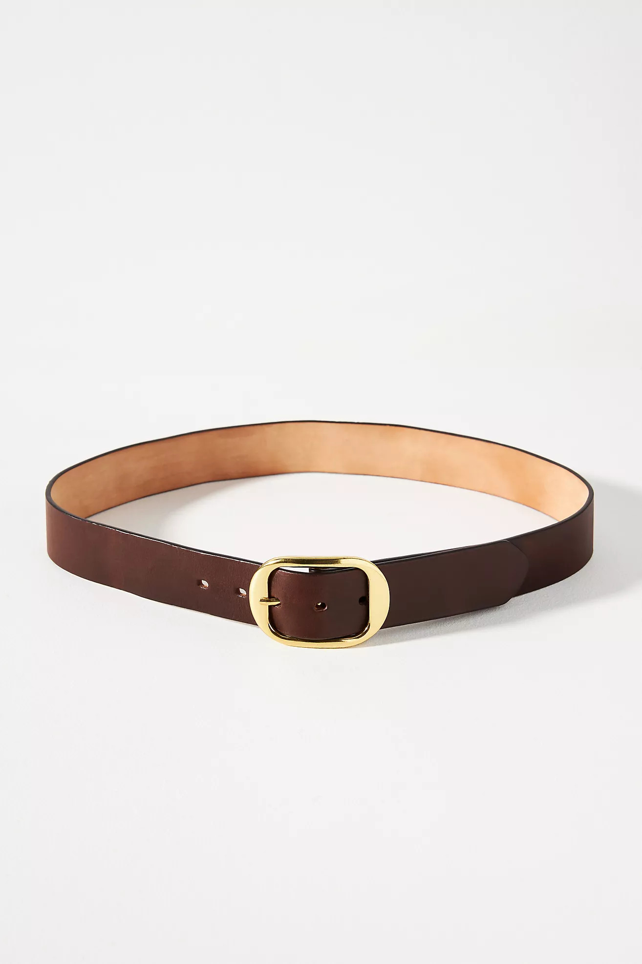 Italian Leather Contour Belt | Anthropologie (US)