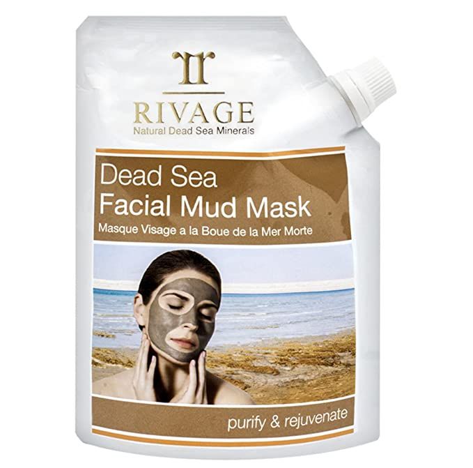 RIVAGE NATURAL DEAD SEA MINERALS FACIAL MUD MASK (Pouch) 200g PURIFY AND REJUVENATE 100% AUTHENTIC D | Amazon (US)