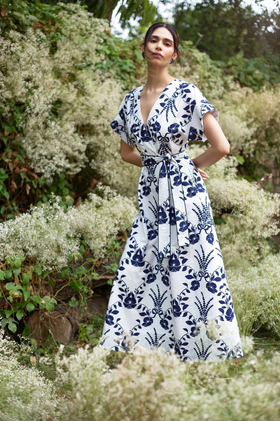 Sailor Dress in Lavende Navy | Beau & Ro