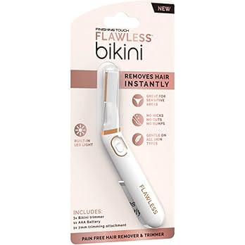 Finishing Touch Flawless Bikini Trimmer & Hair Remover - Bikini Shaver & Pubic Hair Trimmer for W... | Amazon (UK)