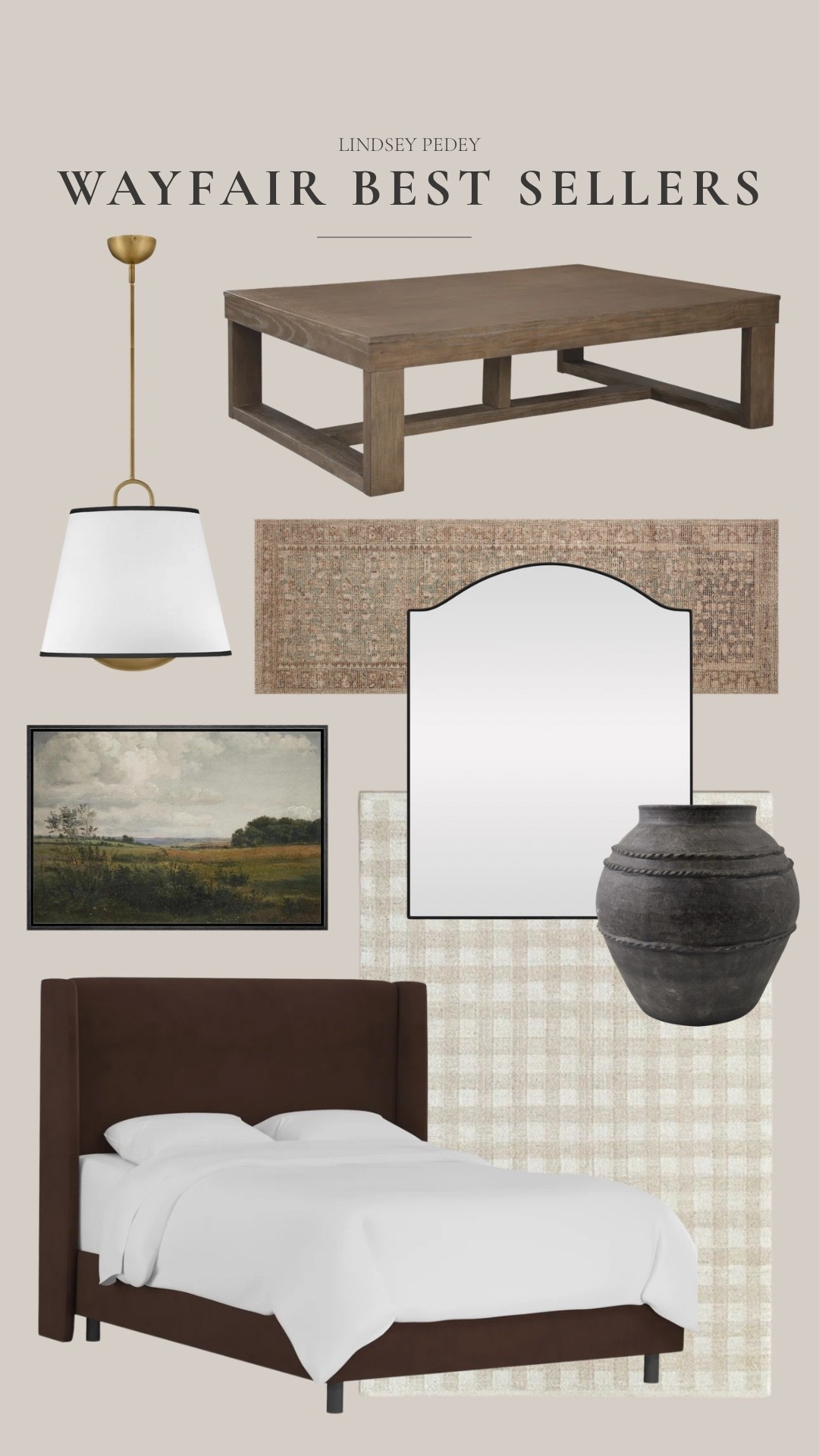 Wayfair best sellers!

Wayfair home, Wayfair finds, coffee table, pendant light, upholstered bed, Wayfair viral finds, plaid rug, runner, wall art

#LTKHome #LTKSpringSale