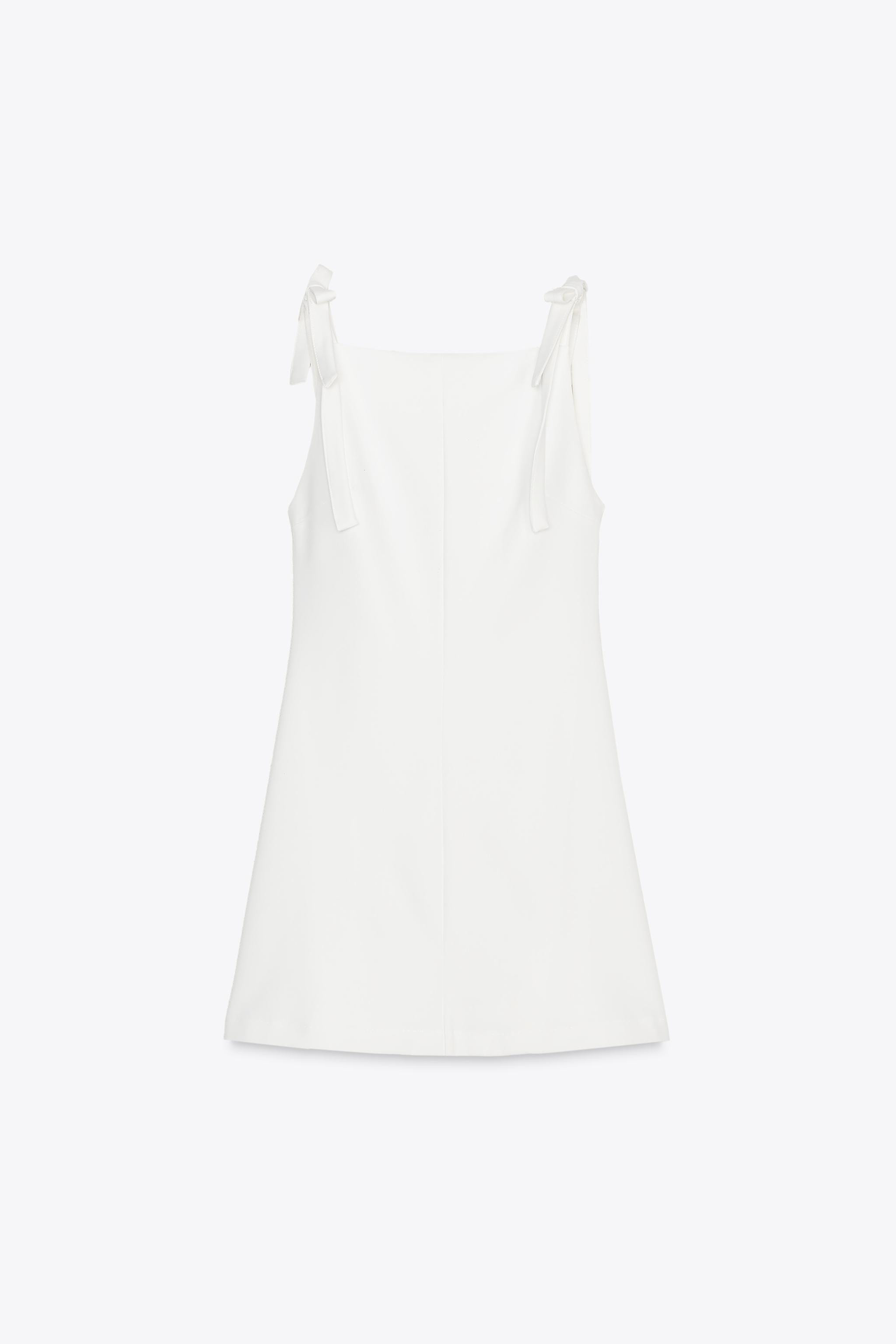 ELASTIC TRIM SHORT DRESS | Zara US
