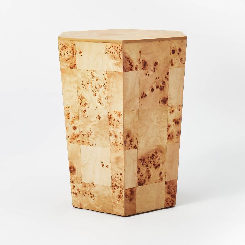 Ogden Burled Wood Accent Table - Threshold&#8482; designed with Studio McGee | Target