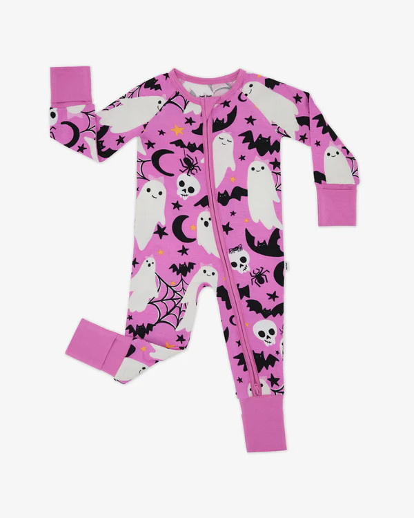 Pink Frightful Friends Zippy | Little Sleepies
