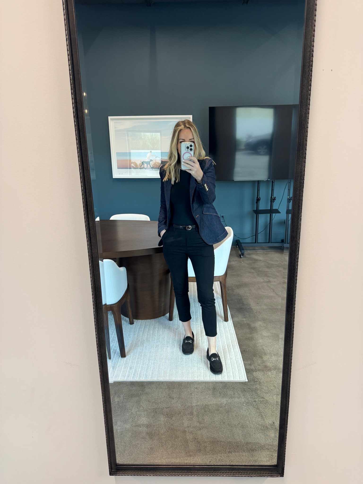 Holidays at the ship! 
Favorite pants - Frank & Eileen
New favorite tee - gap
Vintage Gucci loafers but they re-launched the exact same ones!!! 

#LTKootd #LTKOver40 #LTKdayinmylife