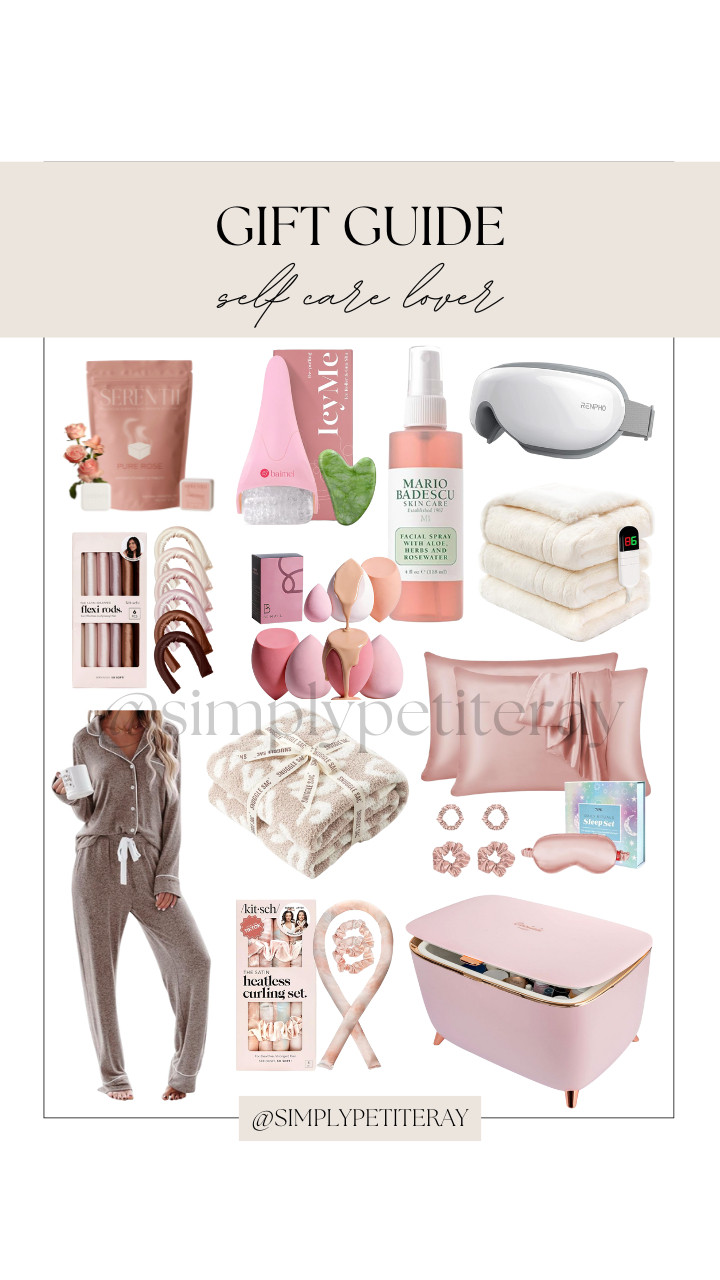 Gift Guide Self Care Lover || For the self-care lover ✨ Soft, calming picks to help her unwind and recharge this season.

#SelfCareGiftGuide #HolidayGifting #LTKHolidayFavorites 

 #LTKGiftGuide #LTKHoliday #LTKBeauty