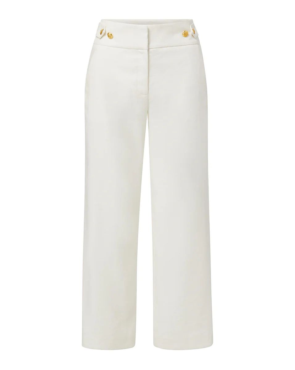 Aubrie Linen Pant | Veronica Beard