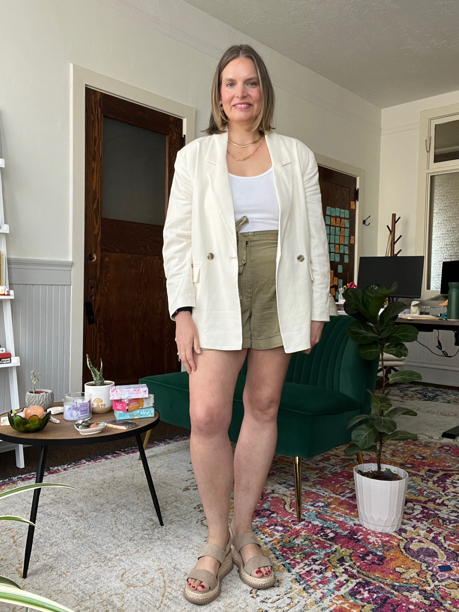 Day 3 Outfit Formulas Summer Capsule Wardrobe featuring clothes by Old Navy and shoes by Target  

#LTKstyletip #LTKcurves #LTKSeasonal