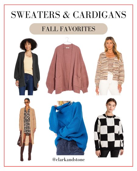 Explore some of my favorite sweaters and cardigans for Fall 🖤 #FallMustHaves #FallEssentials #FallFashion #FallFashion2022 #sweaters #FallSweaters #FallCardigans #shopbop #Revolve #nordstrom #target

#LTKSeasonal