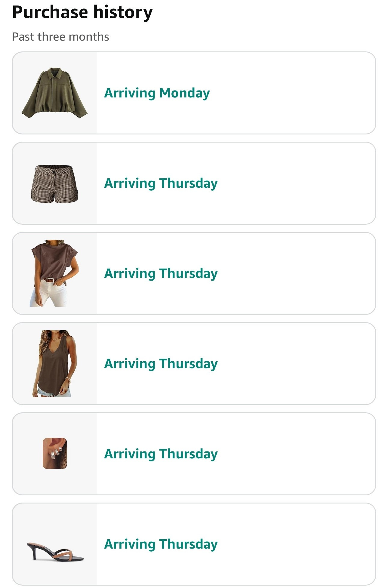 My latest Amazon order 🛒📦


#LTKWorkwear #LTKSwim #LTKFindsUnder50 #LTKWedding #LTKHome #LTKBaby #LTKMens #LTKSaleAlert #LTKFindsUnder100 #LTKStyleTip #LTKFamily #LTKU #LTKBeauty #LTKBump #LTKOver40 #LTKItBag #LTKParties #LTKTravel #LTKSeasonal #LTKShoeCrush #LTKKids #LTKMidsize #LTKActive #LTKPetite #LTKGiftGuide #LTKTall #LTKHalloween #LTKFallSale