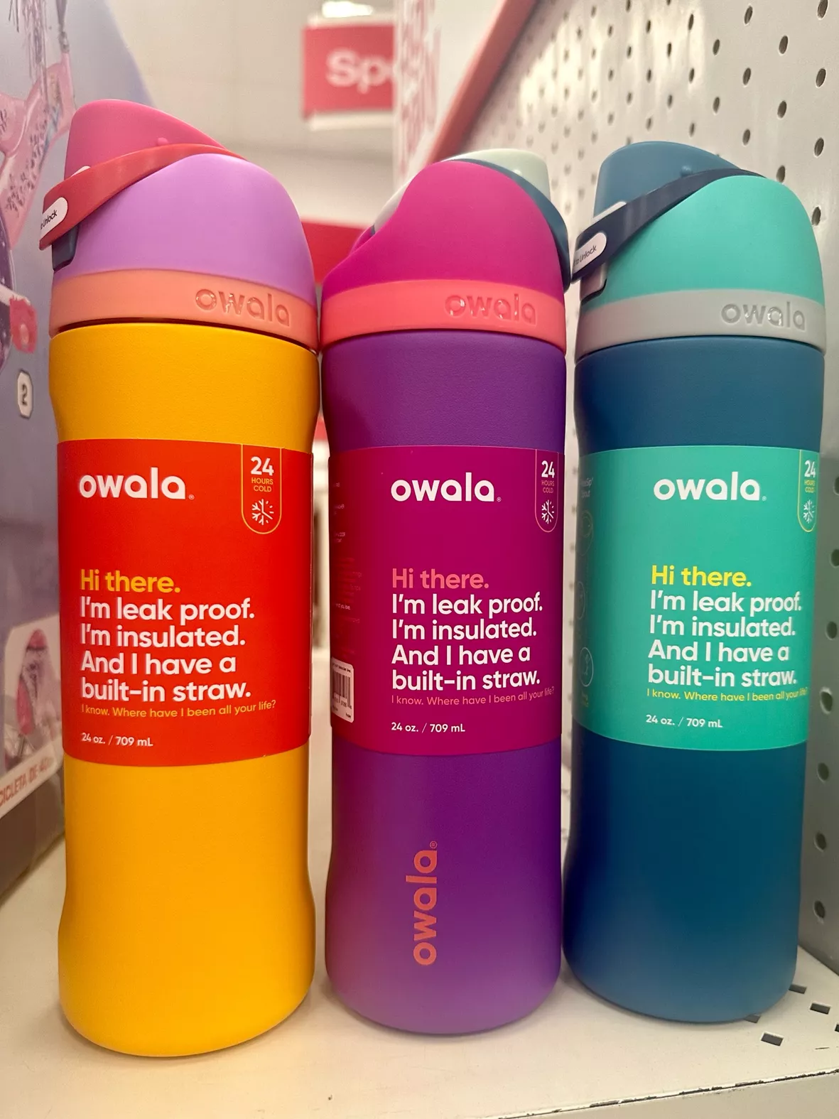Best Deal for Owala FreeSip Insulated Stainless Steel Water Bottle with