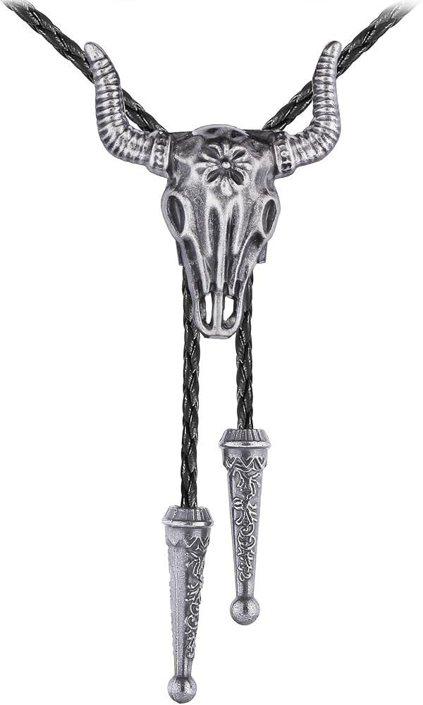 GelConnie Bolo Tie for Men Women Vintage Western Cowboy Necktie Adjustable | Amazon (US)