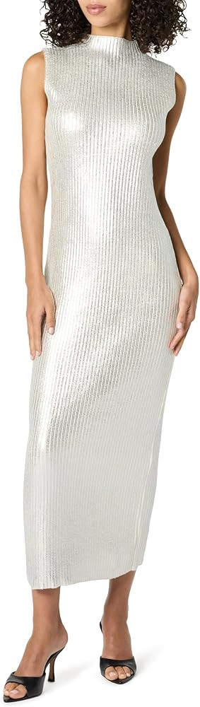 The Drop Women's Jodi Mock Neck Dress Sweater Maxi | Amazon (US)