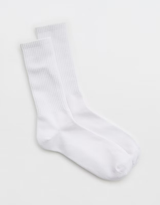 Aerie Ribbed Crew Socks | Aerie