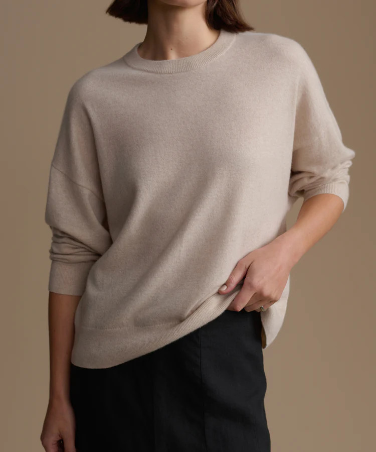 Cashmere Marina Crewneck | Jenni Kayne