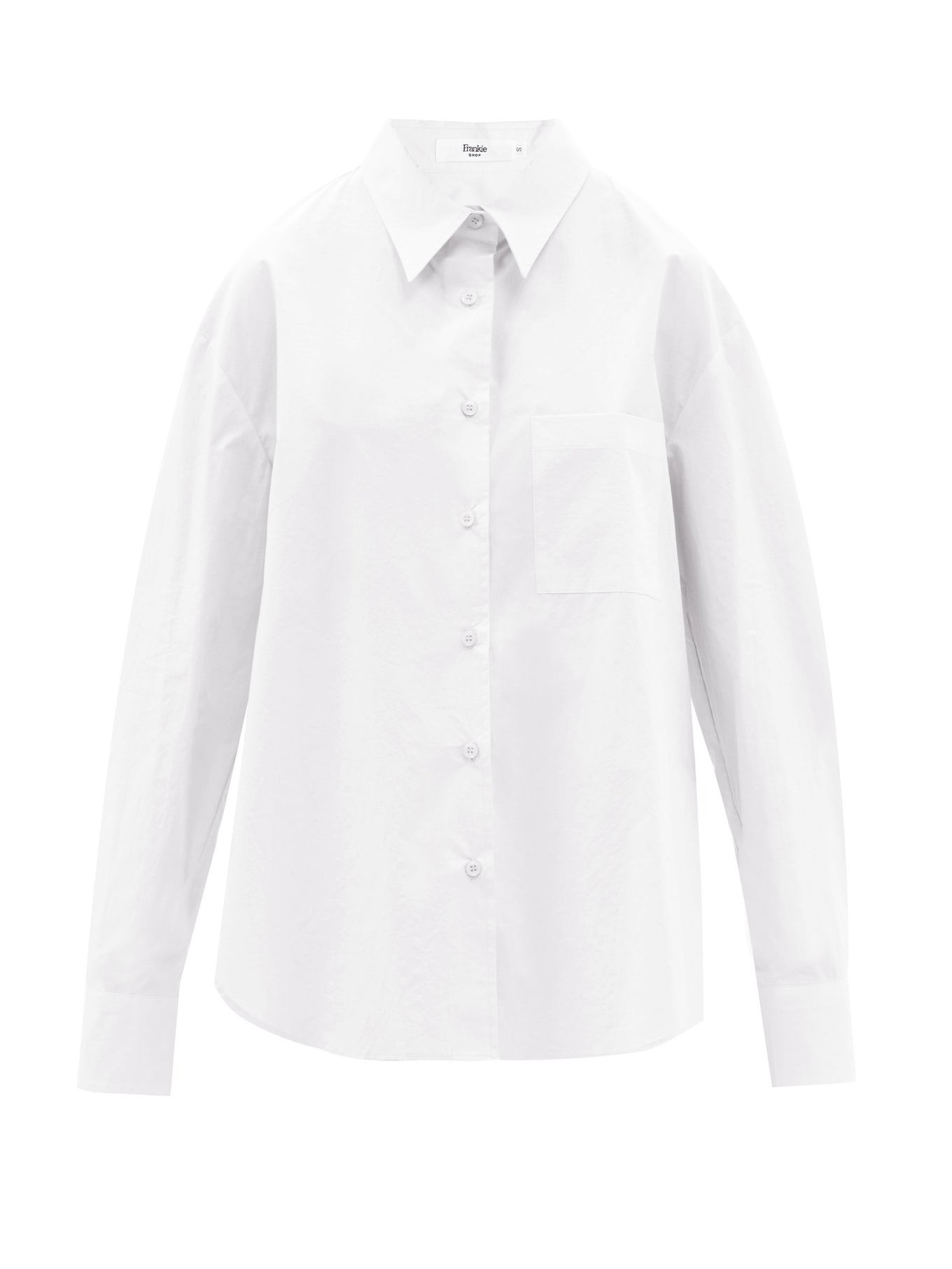 Lui organic cotton-poplin shirt | The Frankie Shop | Matches (US)