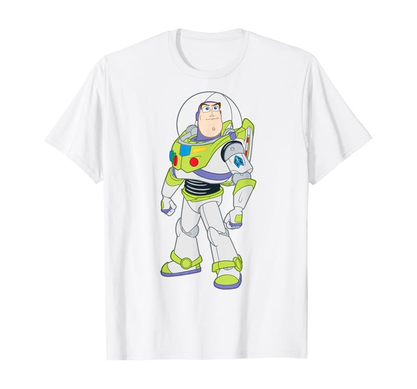 Disney Pixar Toy Story Buzz Lightyear Strong Pose T-Shirt | Amazon (US)