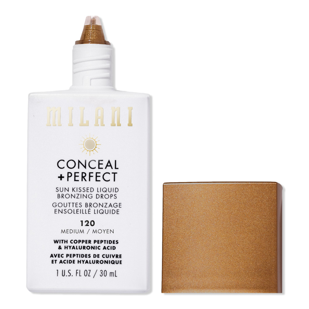 Milani Conceal + Perfect Sun Kissed Liquid Bronzing Drops - Medium | Ulta
